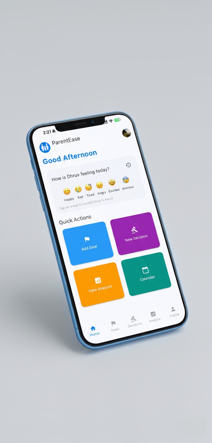 ParentEase app interface